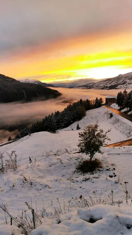 Maison De Charme A Seez Avec Vue Sur Montagne, Cheminee